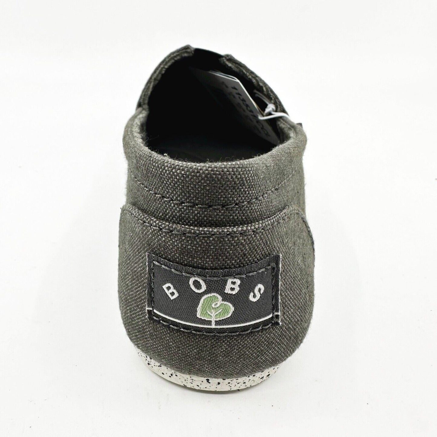 Skechers Bobs Plush Natural Kiss Charcoal Womens Size 7 Casual Flats