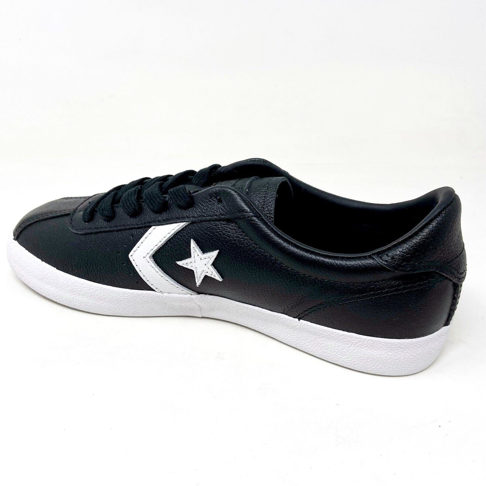 Converse Breakpoint Ox Black White Mens Leather Casual Shoes Sneakers 157776C