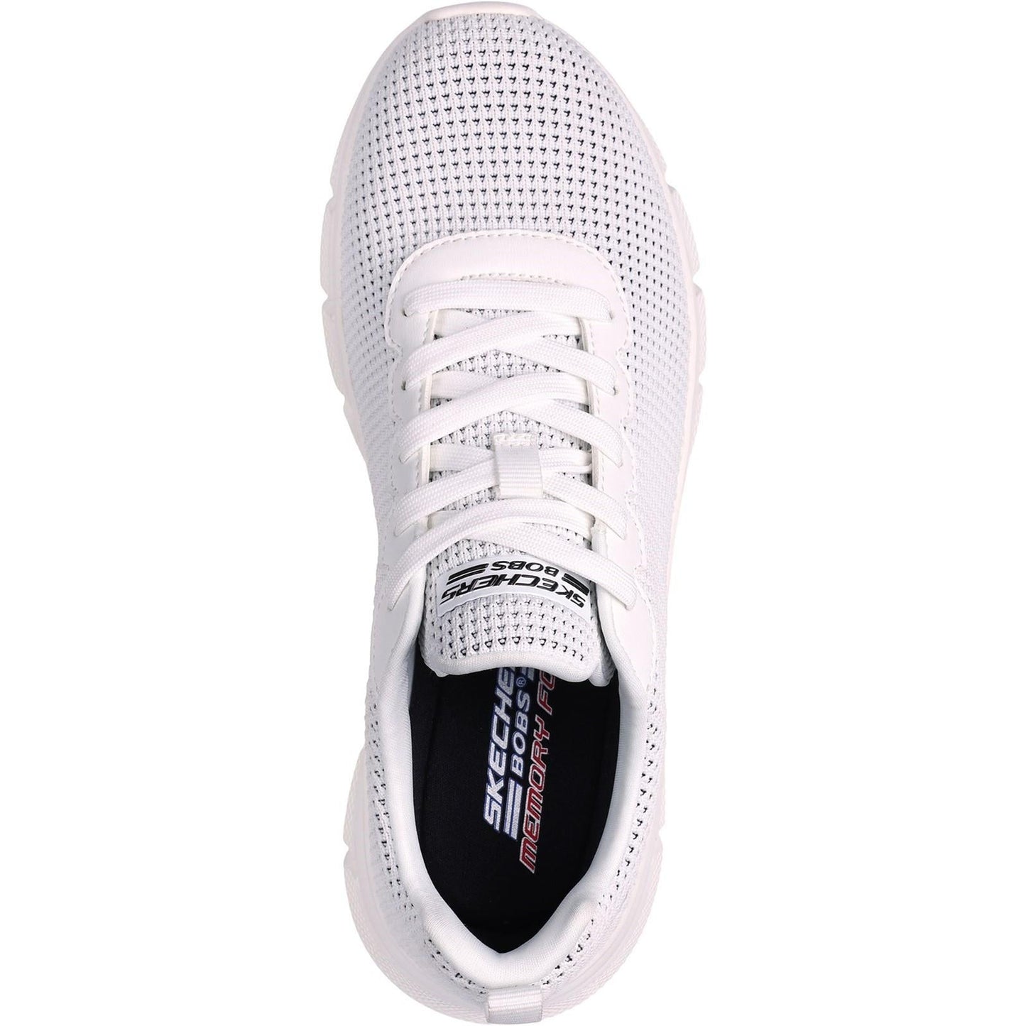 Women's Wide Fit Skechers 117346 Bobs Sport B Flex Visionary Essence Trainers