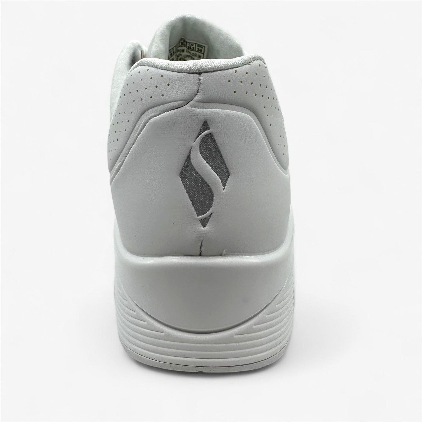 Skechers Uno Stand On Air White Womens Wide Athletic Sneaker