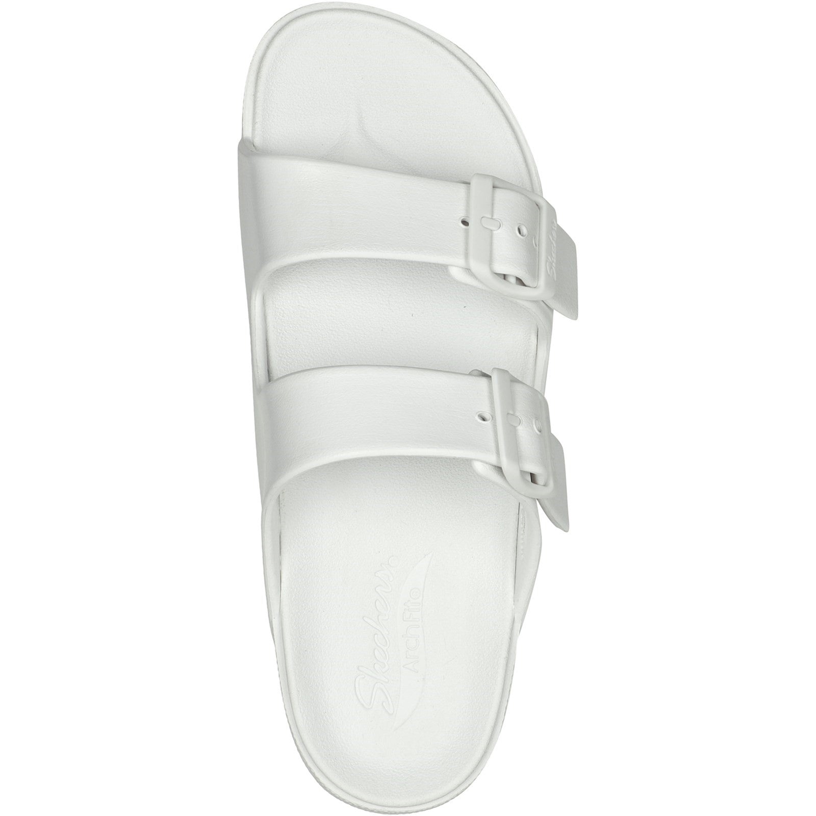 Women's Wide Fit Skechers 111590 Foamies Arch Fit Cali Breeze 2.0 Slippers